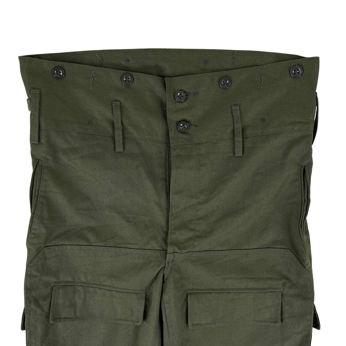 Czechoslovak Army M85 Olive Green Combat Trousers - W34 L29