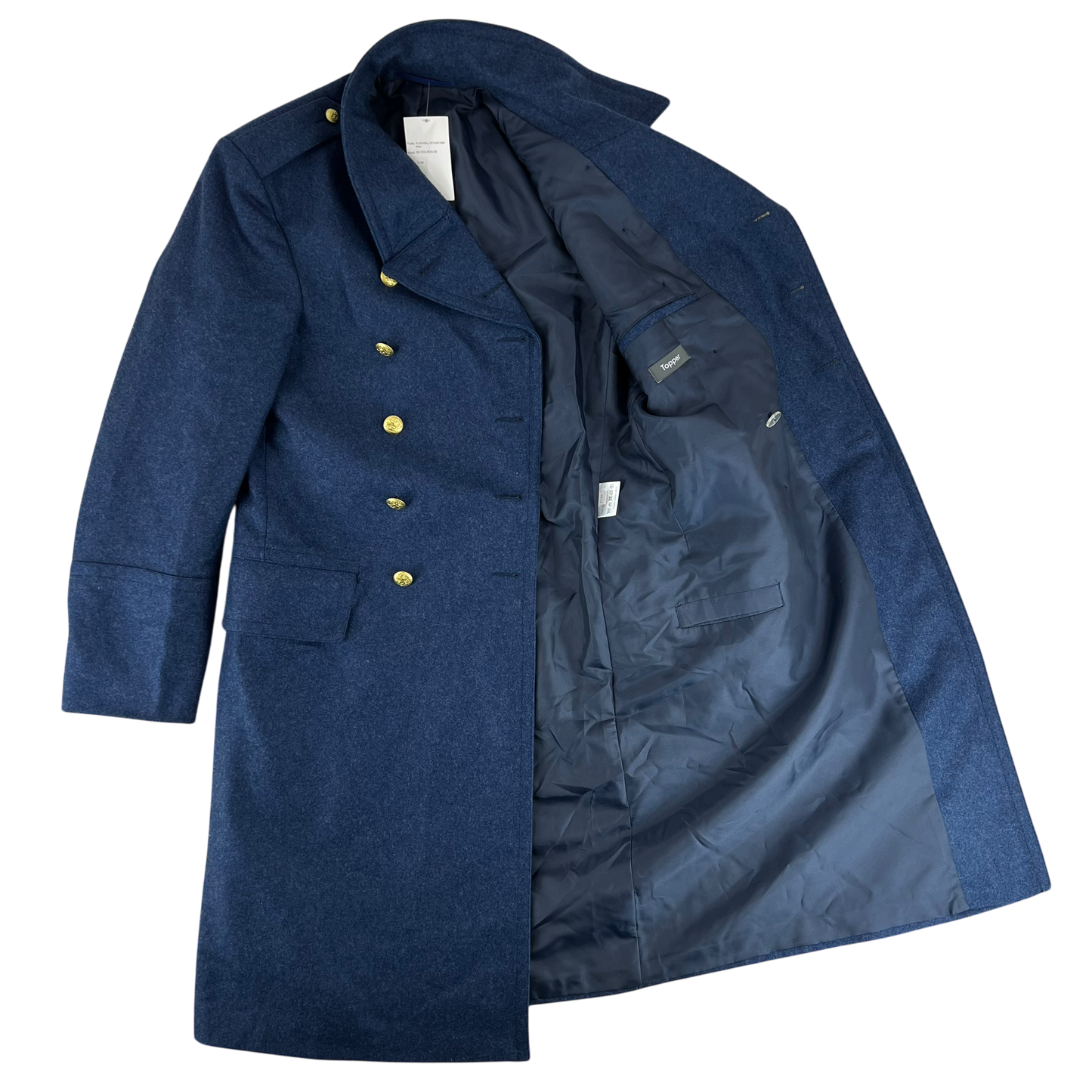 Finnish Air Force Wool Blend Greatcoat - Medium