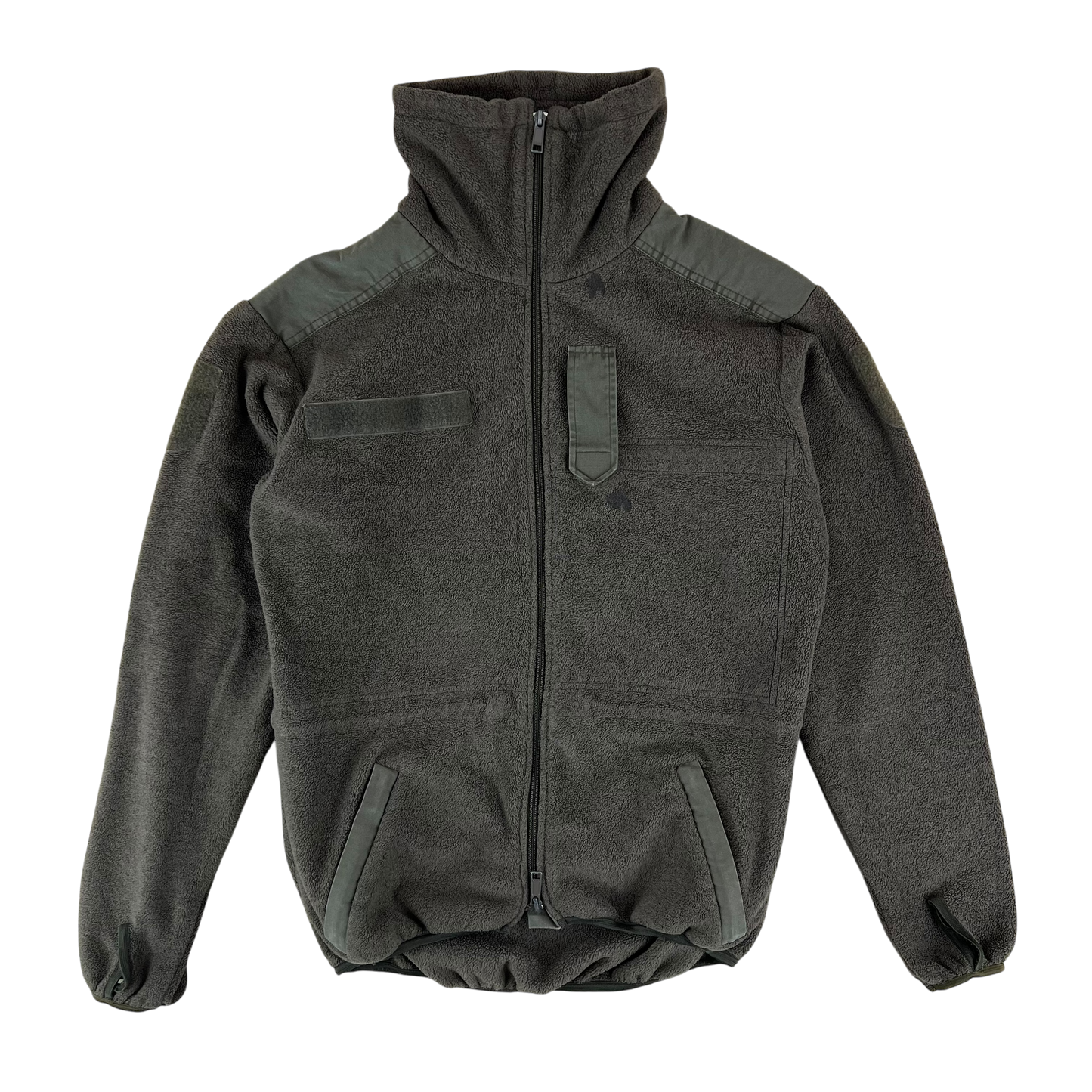 Austrian Army Olive Fleece Cardigan - Small 88-92 III/IV