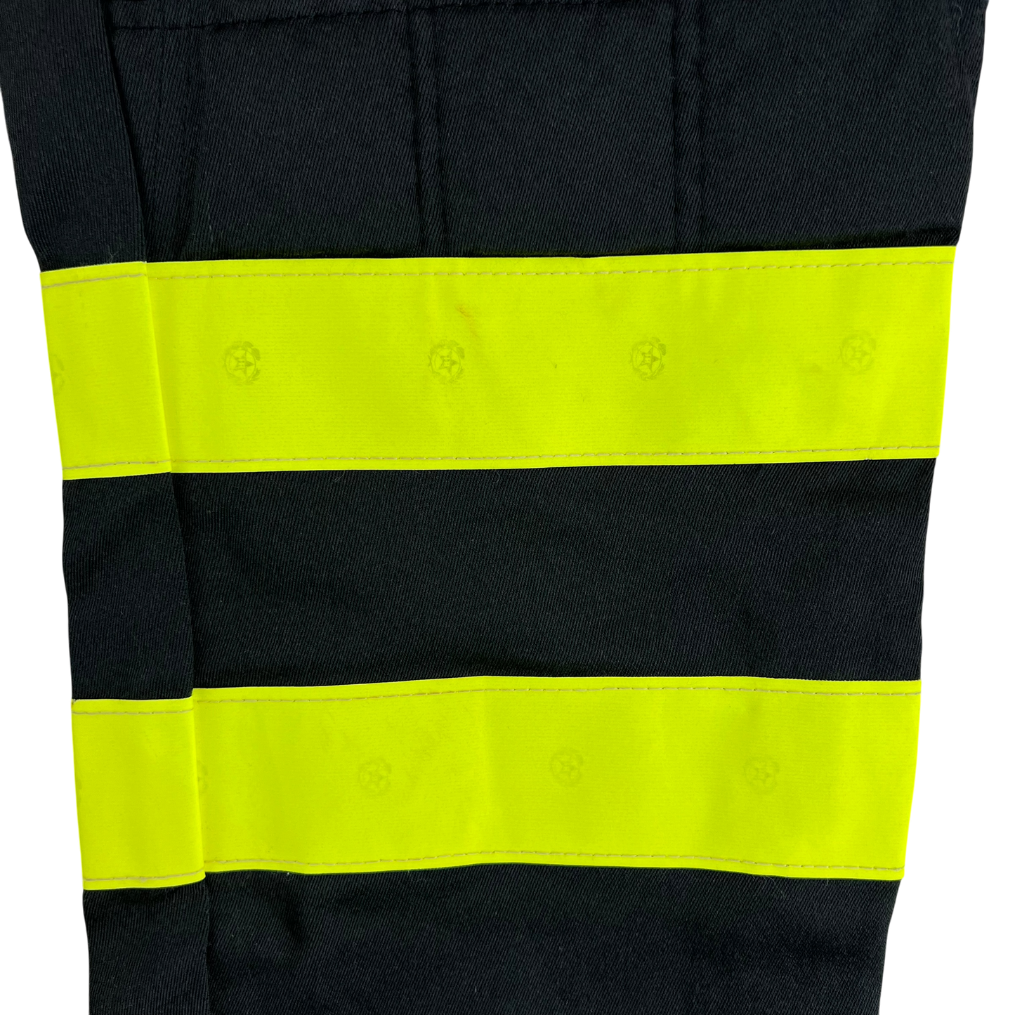 Italian Fire Services Hi-Vis Black Cargo Trousers - W41 L31