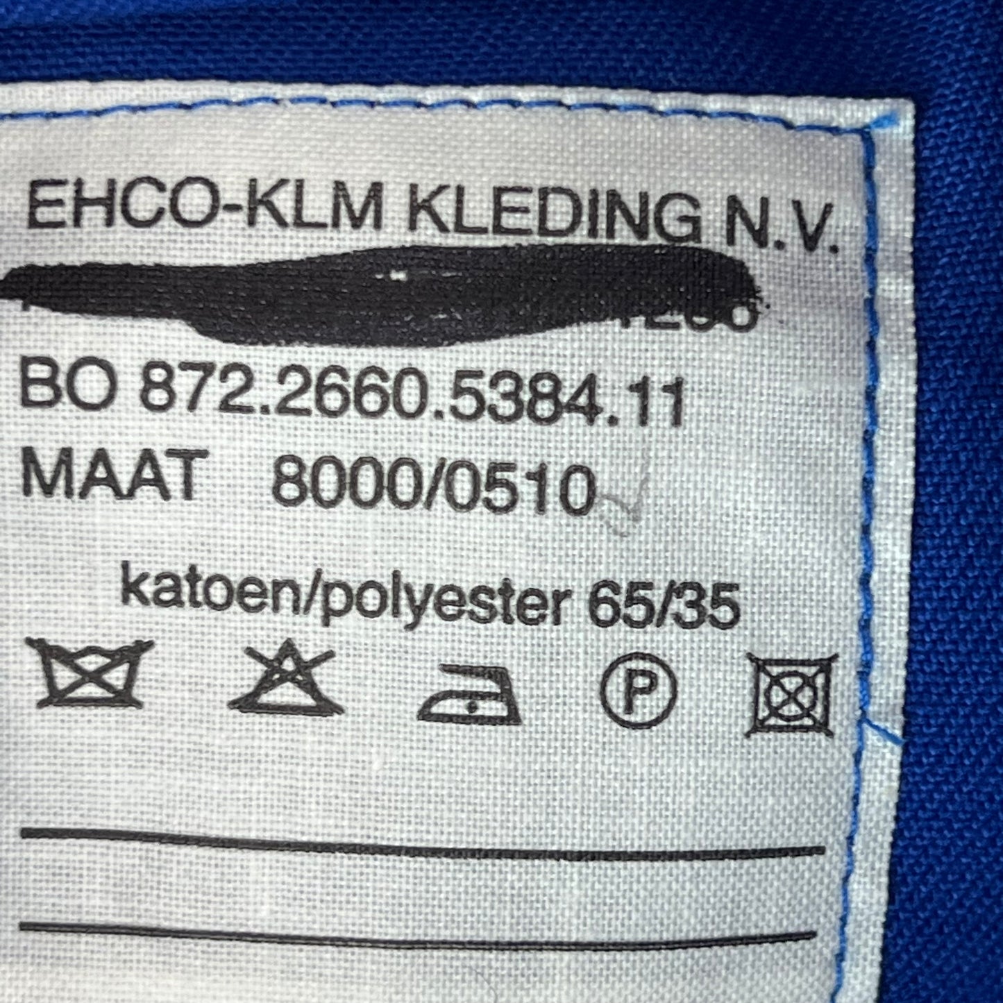 Dutch Navy Work Jacket - Large