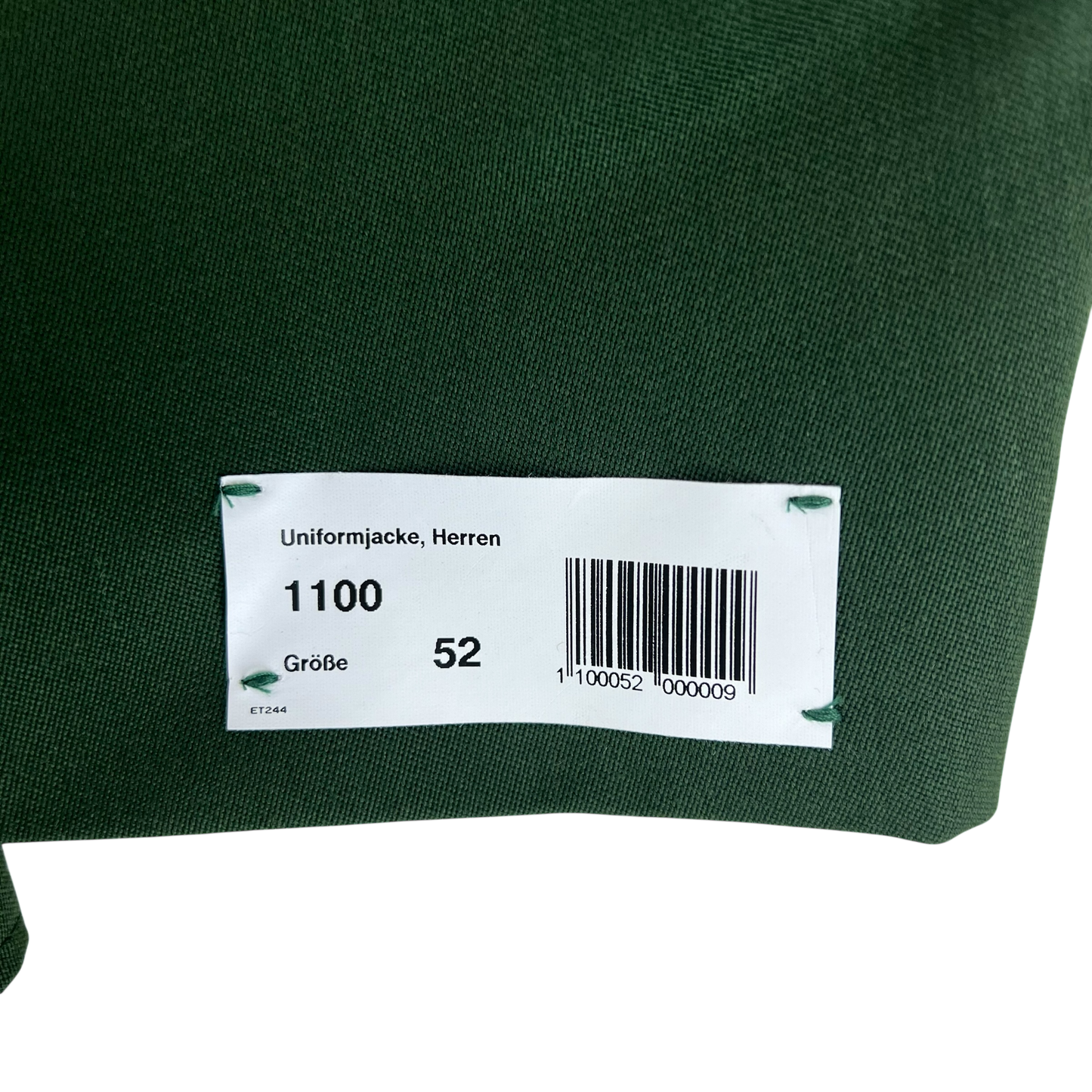 German Police Green Dress Jacket - Large