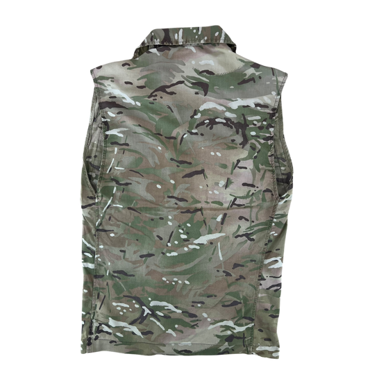 British Army MTP Camouflage Field Tailored Barracks Shirt / Vest - Medium 190/96