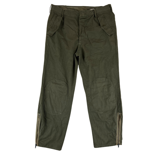 Italian Army Olive Drab Roma 75 Trousers - W34 L26.5