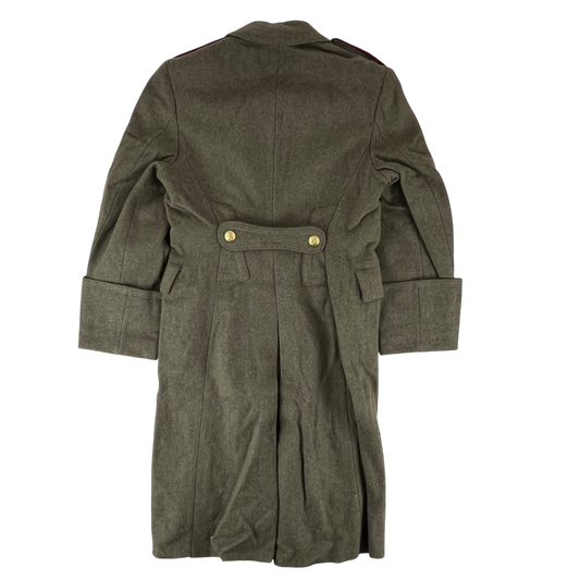 Bulgarian Army Khaki Wool Greatcoat - Medium