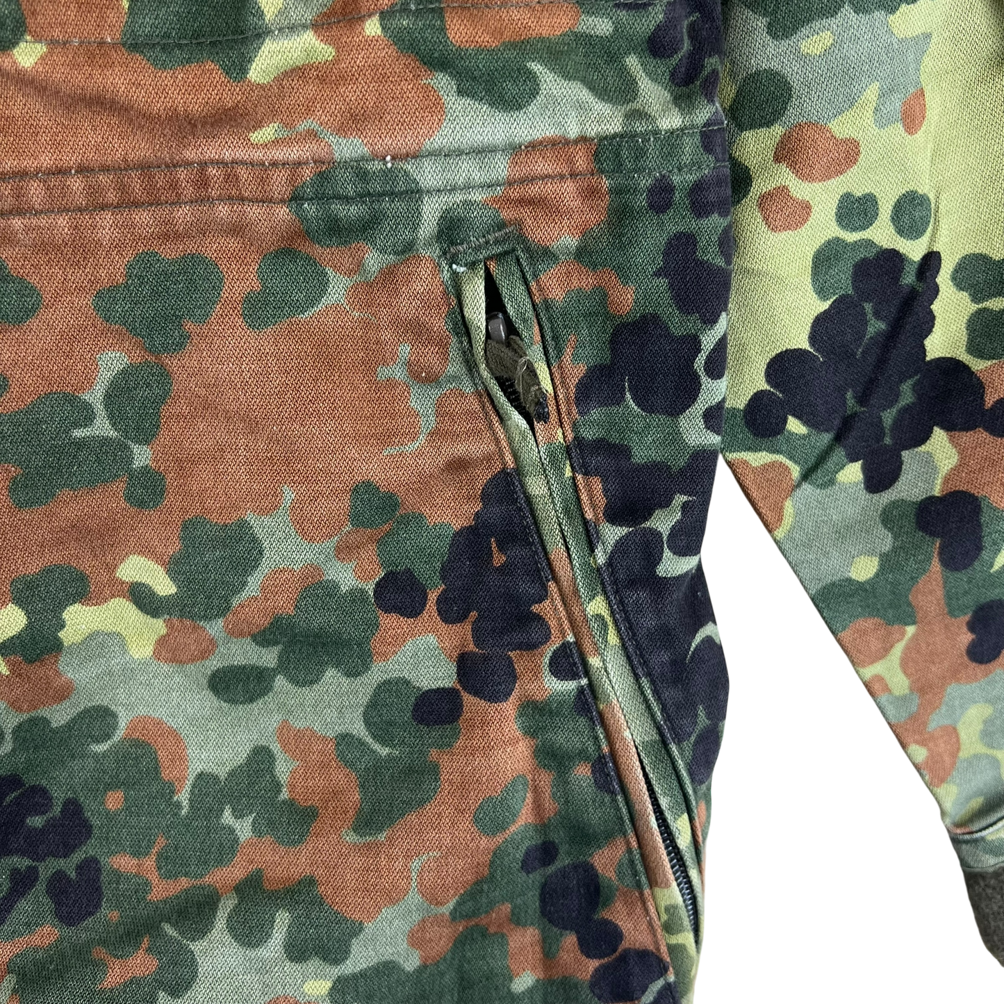 German Army Flecktarn Camouflage Combat Parka - Large GrNr 12
