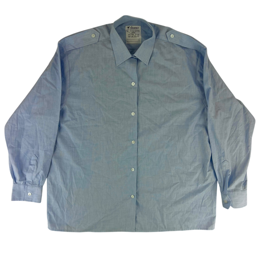 Dutch Navy Dress Shirt Long Sleeve - Large