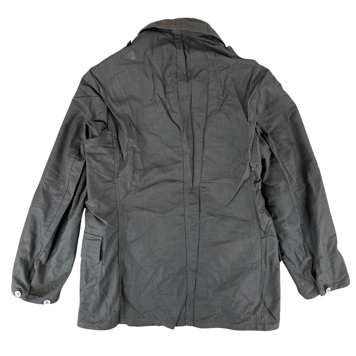 Swedish Army M40 "Grötrock" Brown Work Jacket - Medium