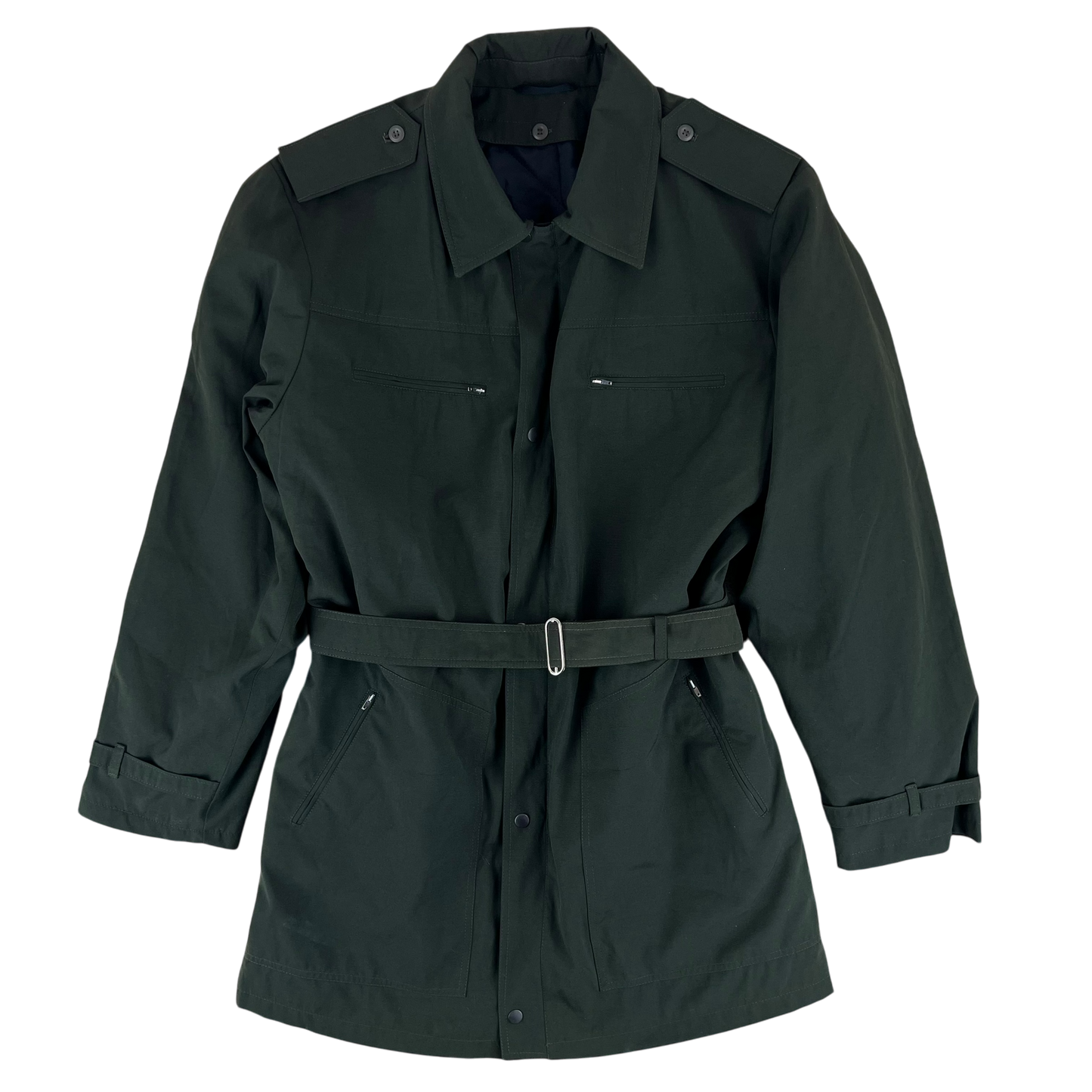 Slovak Army M97 Guard's Coat Olive Drab w/ Liner - Large