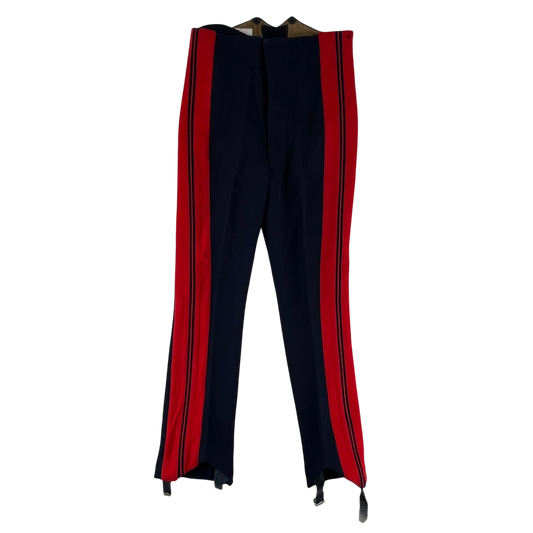 British Army 1960's Life Guards O. R. No 1 Blues Dress Cavalry Trousers - W32 L29