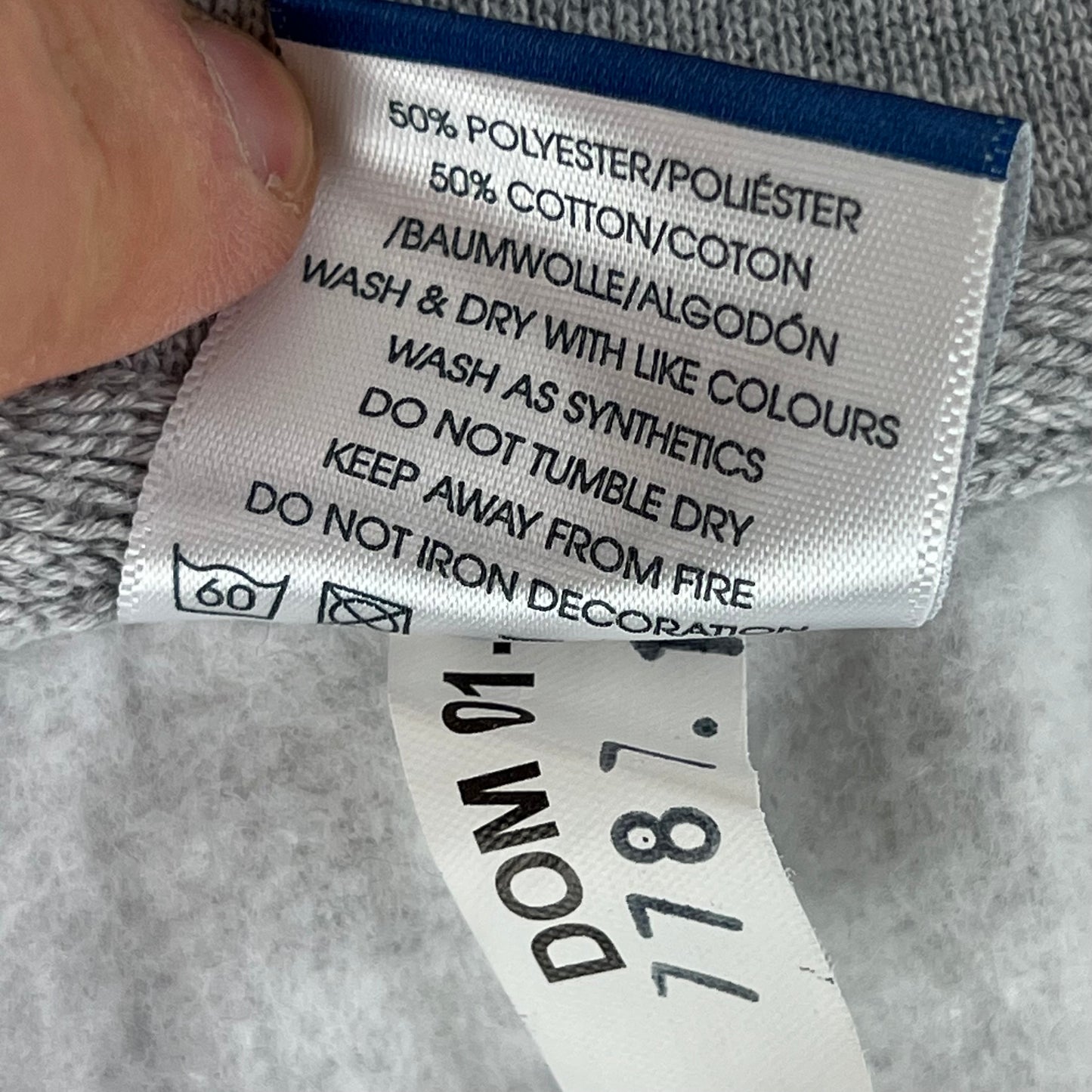 British Army PTI Grey Sweatshirt Jumper - Large