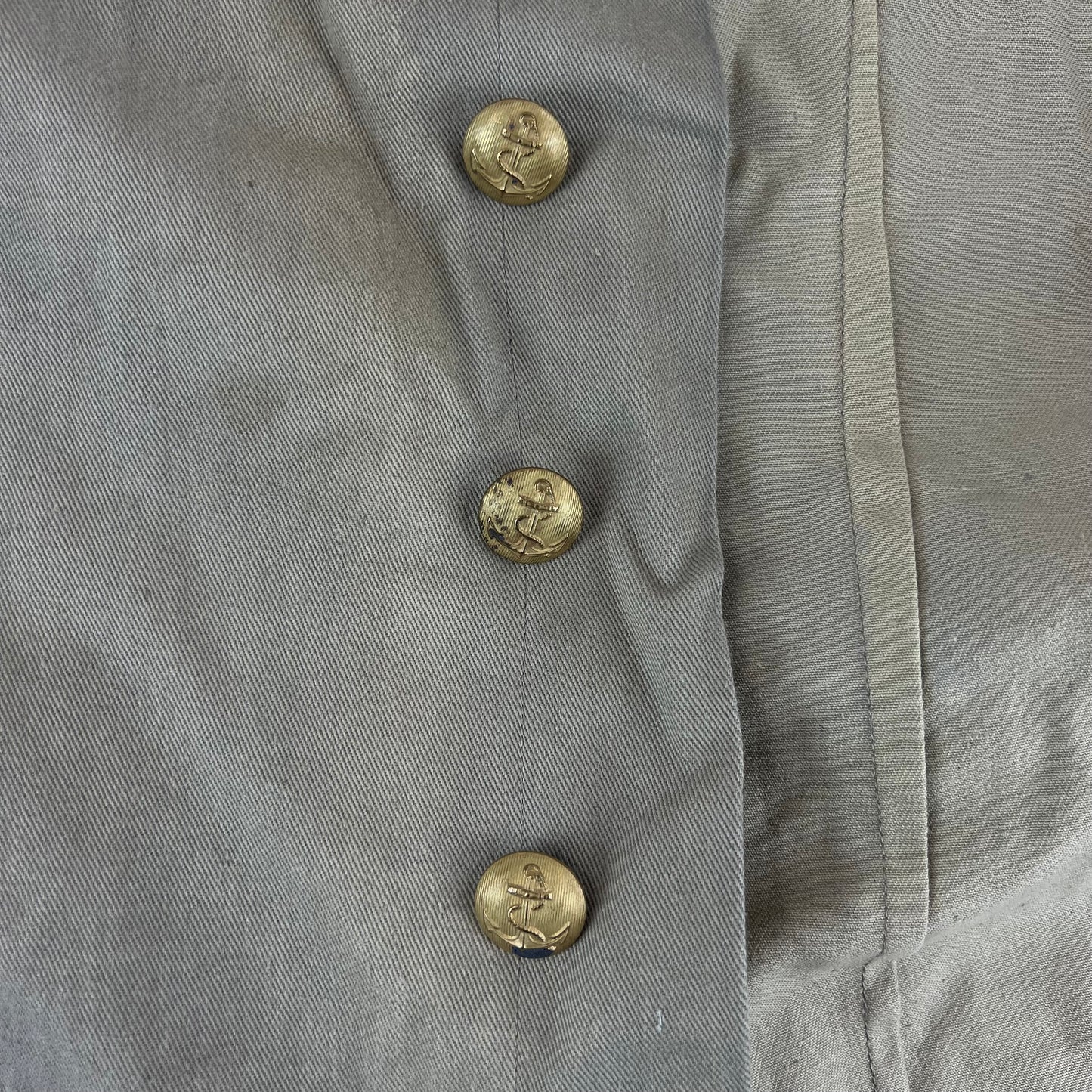 Finnish Navy Sailor's M/19 Drill Jacket - Medium