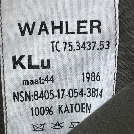 Dutch Air Force Grey Combat Trousers - W31 L27
