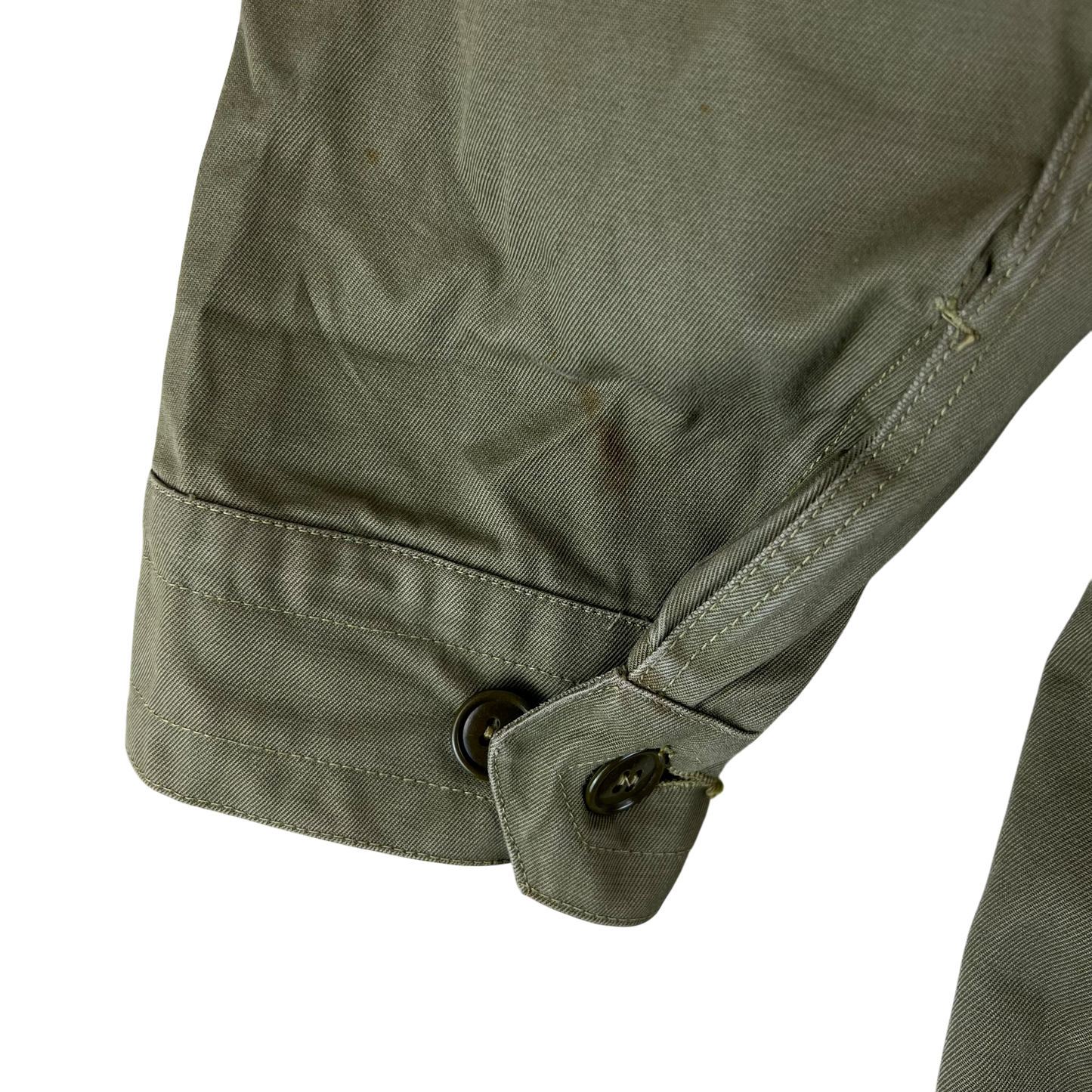Italian Army 70s Olive Green Jacket - X Large