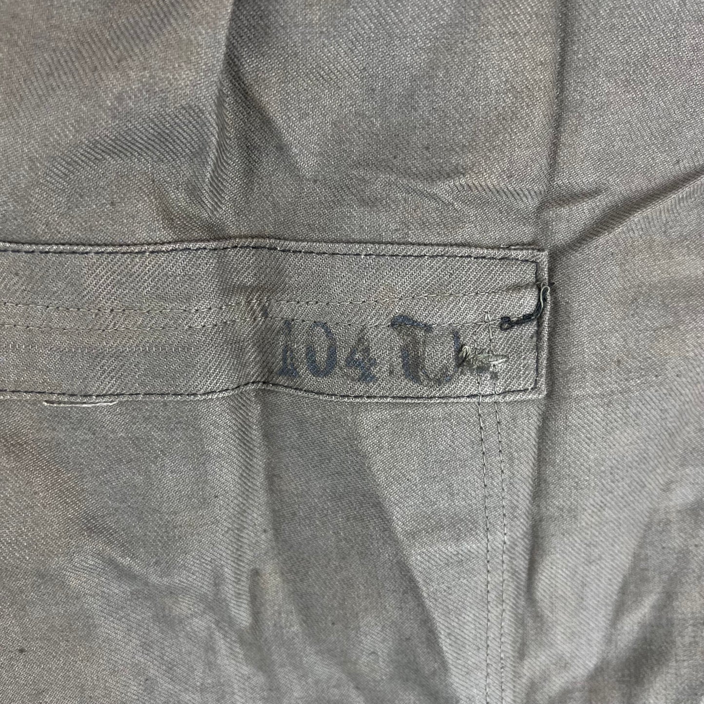 Swedish Army M40 "Grötrock" Brown Work Jacket - Large