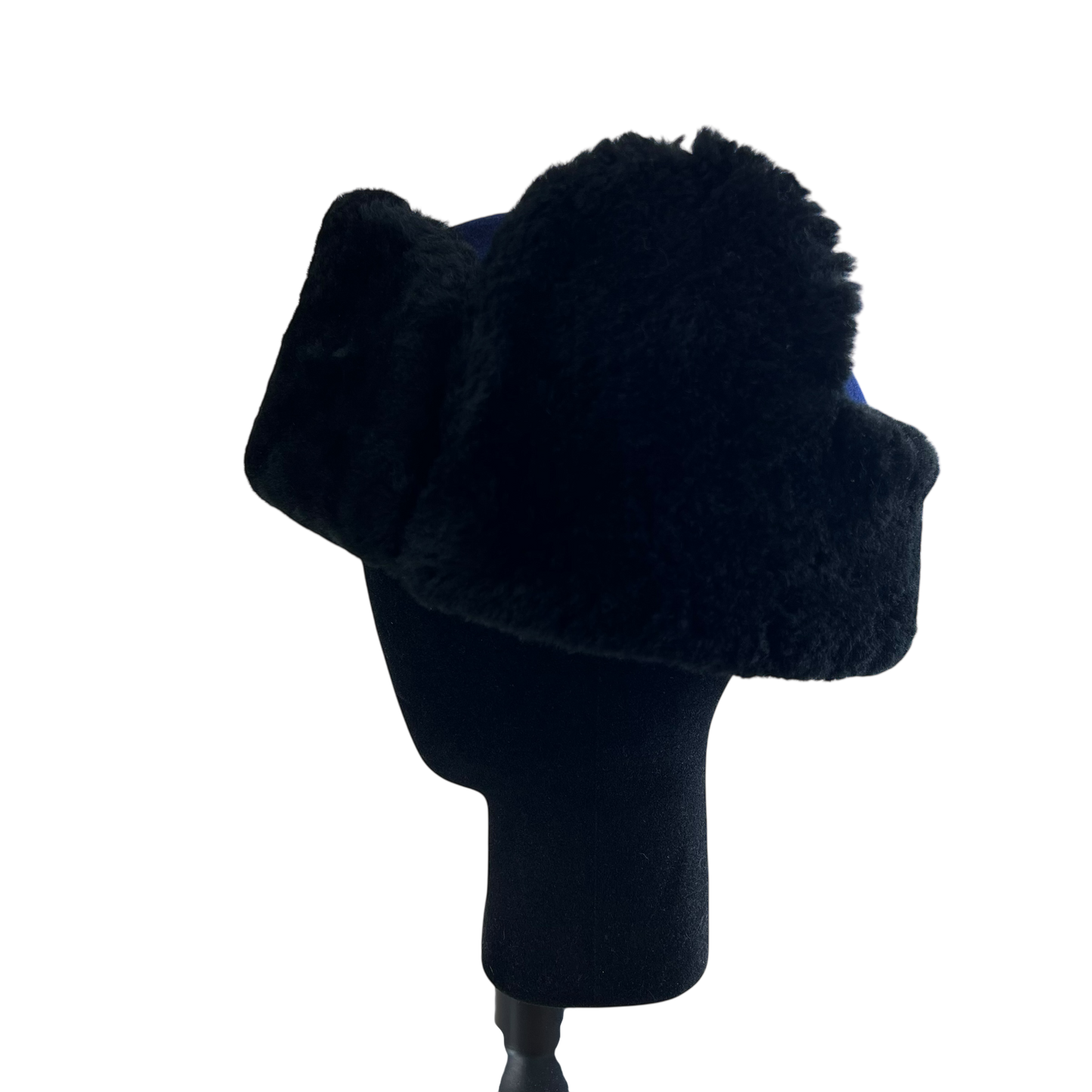 Finnish Air Force Faux Fur Ushanka Hat - Medium 57cm