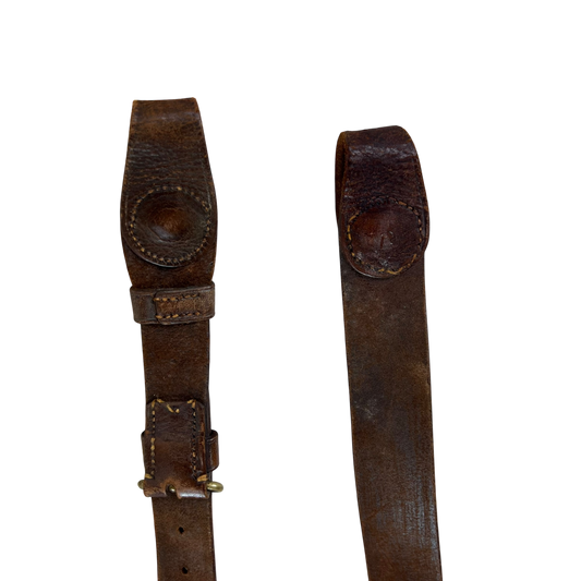 British Army Oxblood Leather Sam Browne Belt Shoulder Strap - L37