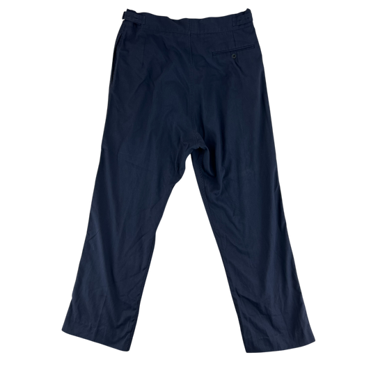 British Royal Navy Poly-Cotton Working Dress Trousers - W36 L31