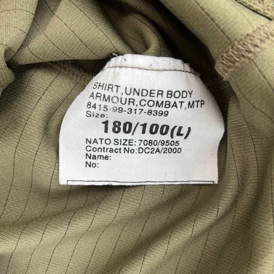 British Army MTP Camouflage Olive Green UBACS Combat Shirt - 180/100 L