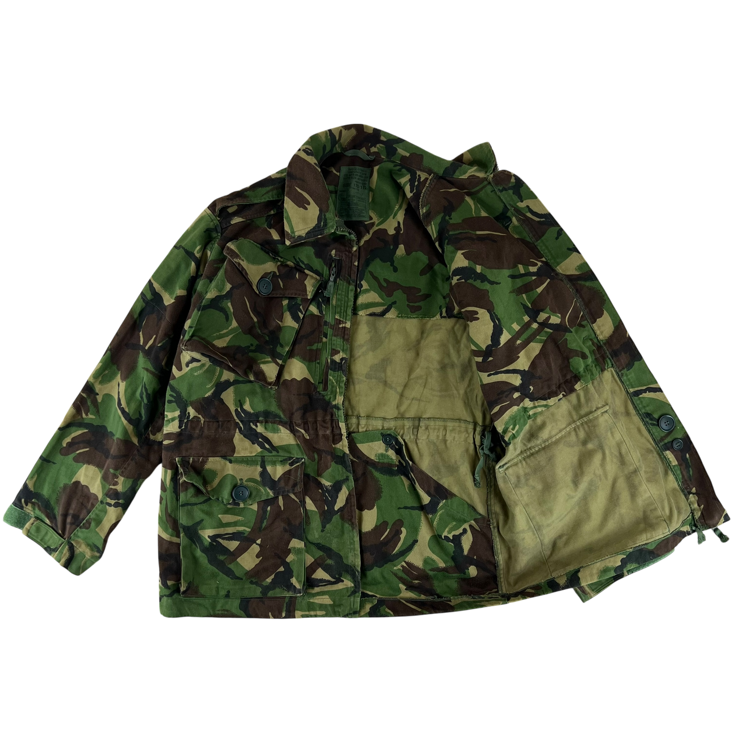 British Army 94 Pattern Woodland DPM Camo Combat Smock - Large 170/112