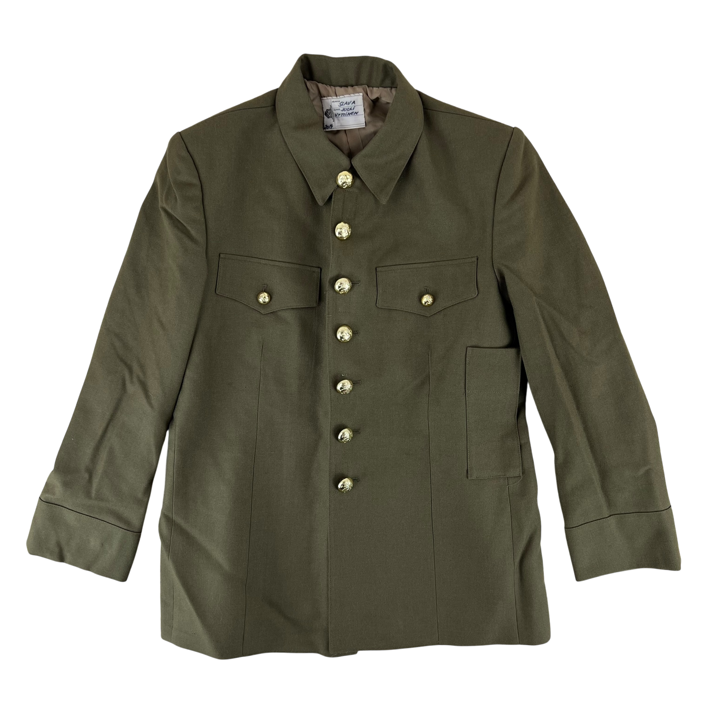 Belgian Army Khaki Tan Dress Jacket - Medium