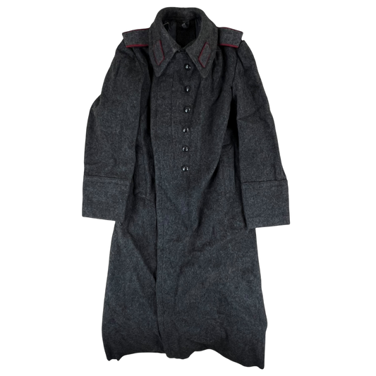 Bulgarian People's Army Grey Wool Greatcoat - Medium