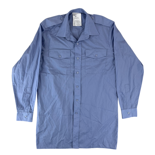 British Royal Air Force Man's Light Blue No. 2 Long Sleeve Shirt