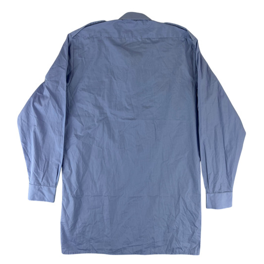 British Royal Air Force Man's Light Blue No. 2 Long Sleeve Shirt