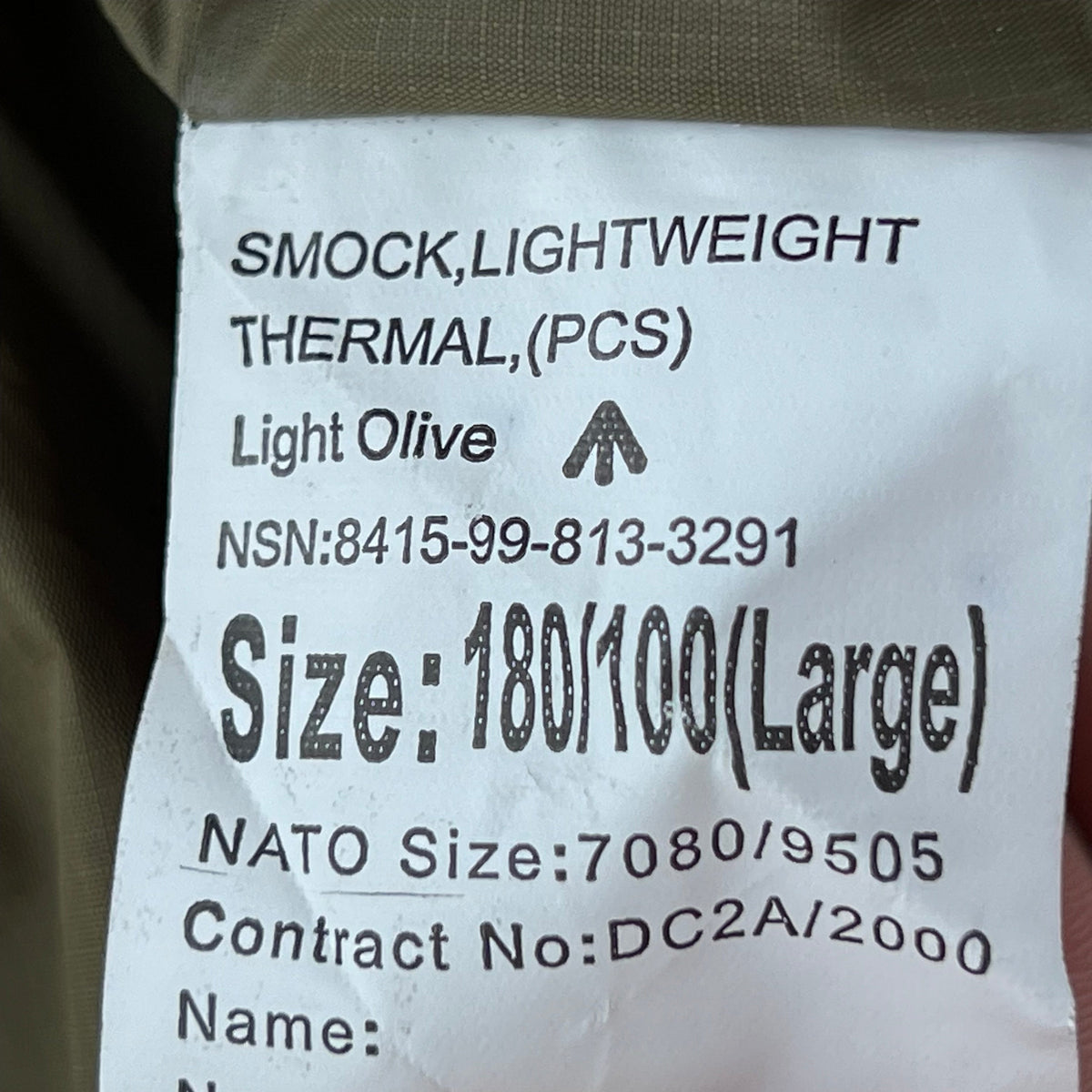 British Army Olive Buffalo Thermal Trousers - W40 L31.5 Large