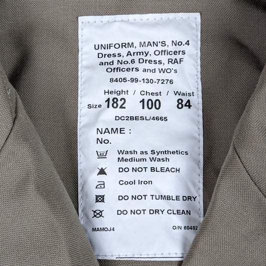 British Army / RAF No.4 & No.6 Dress Uniform Jacket & Belt - NO Buttons