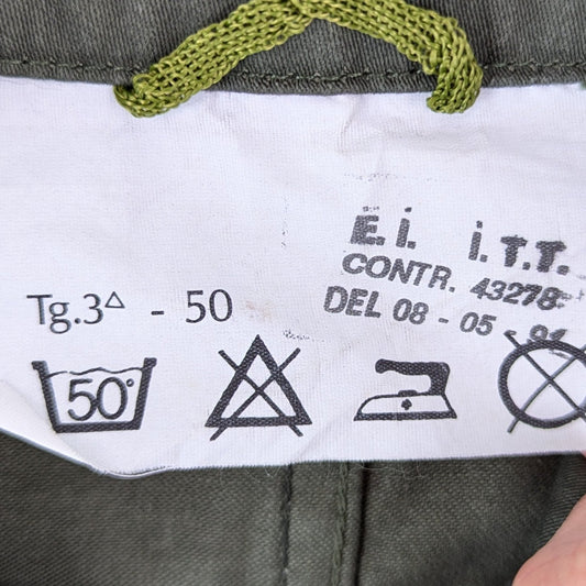 Italian Army Roma 75 Long Sleeve Shirt Winter - Large