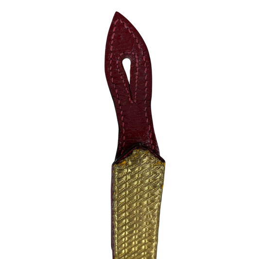 British Army Gold Gilt Sword Sling Strap L32"