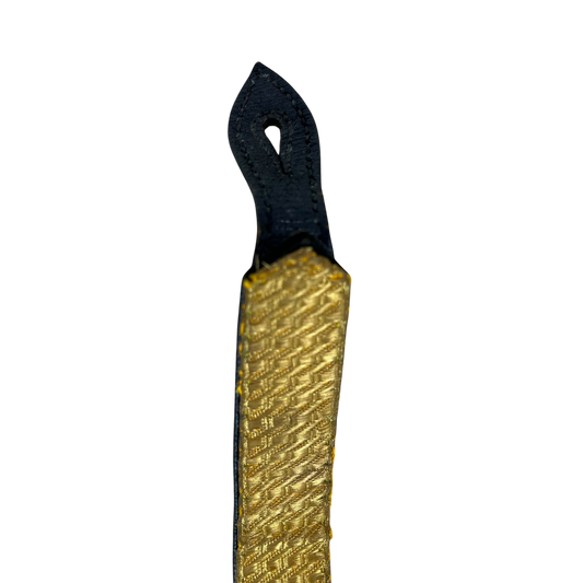British Navy Gold Gilt Sword Sling Strap L20"