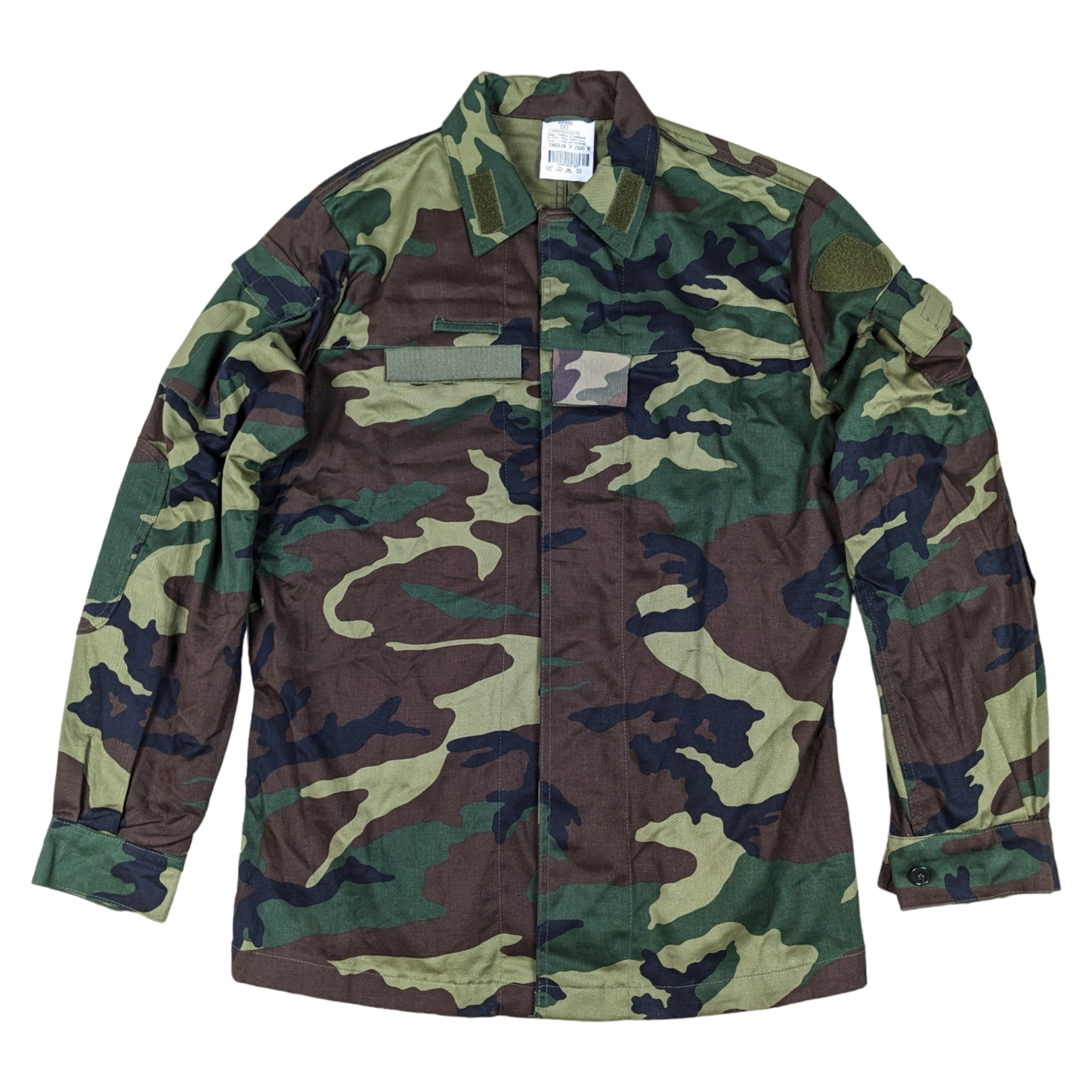 Italian Arma dei Carabinieri Roma 90 Woodland Camouflage Combat Jacket