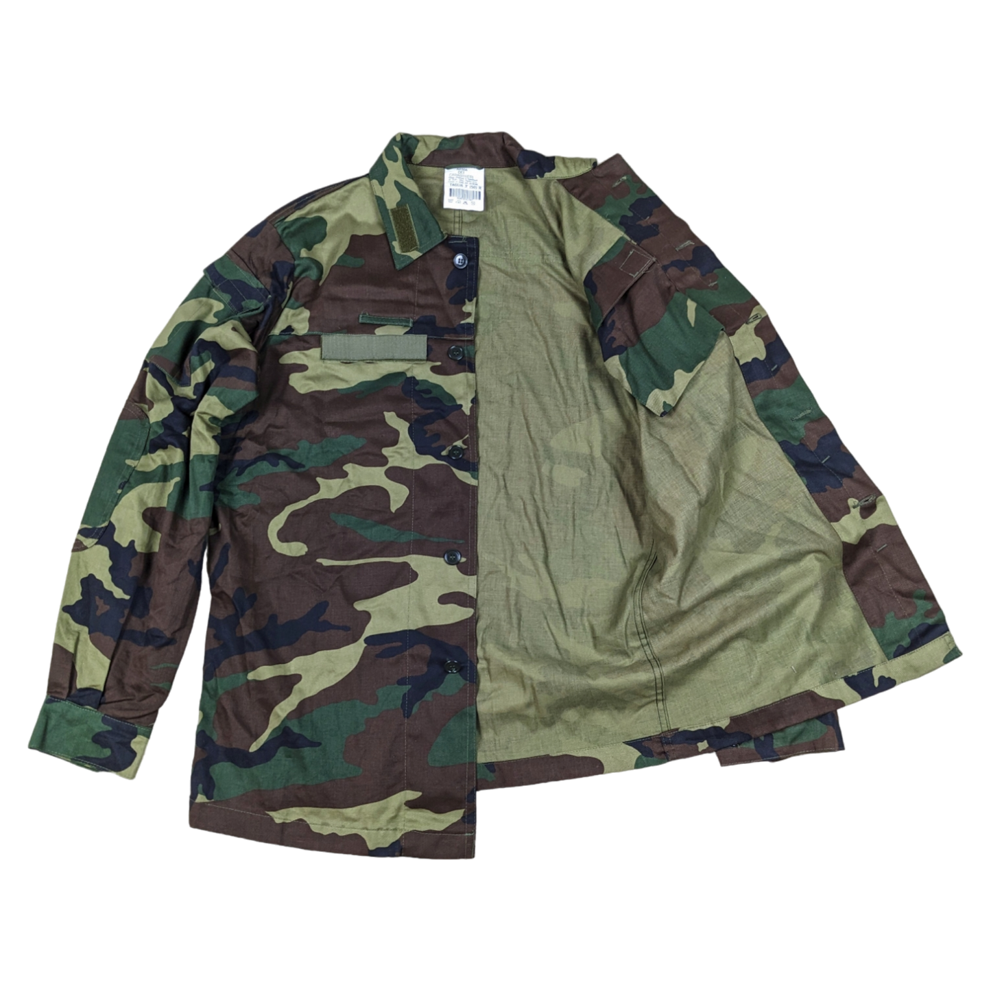 Italian Arma dei Carabinieri Roma 90 Woodland Camouflage Combat Jacket