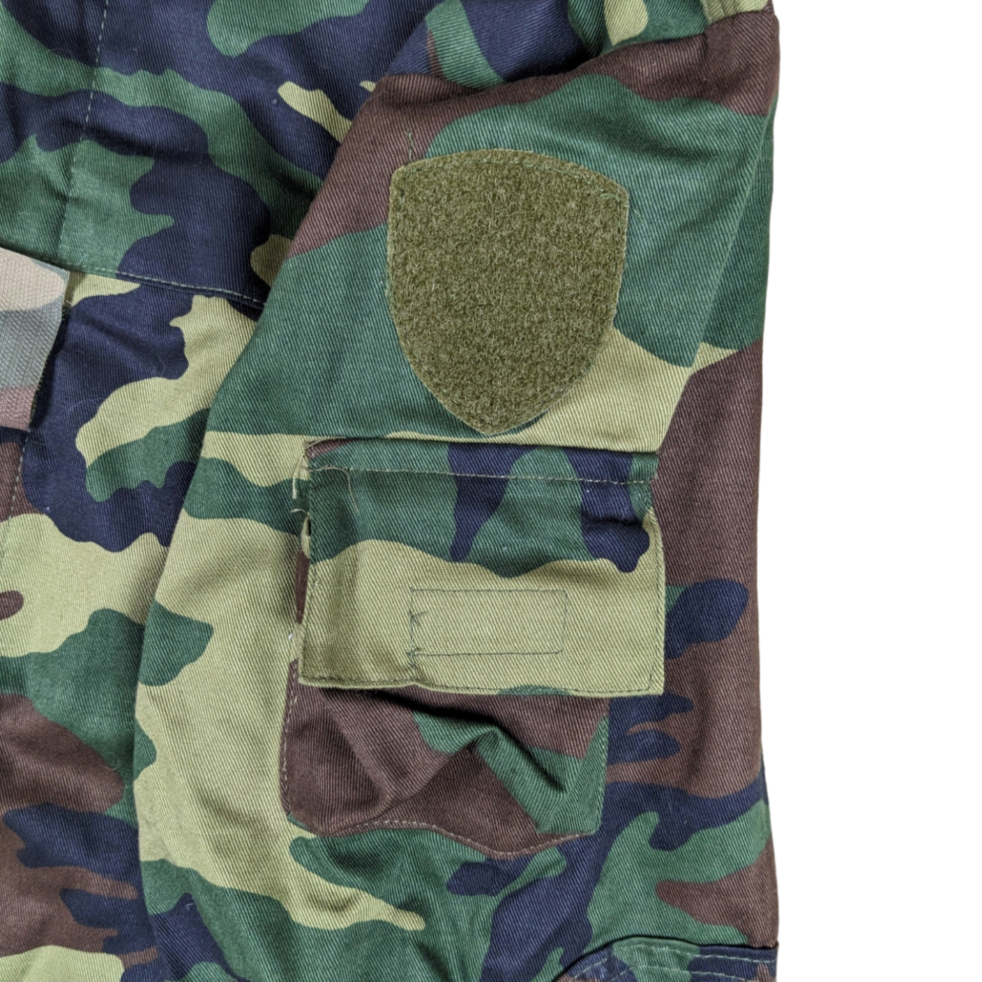 Italian Arma dei Carabinieri Roma 90 Woodland Camouflage Combat Jacket