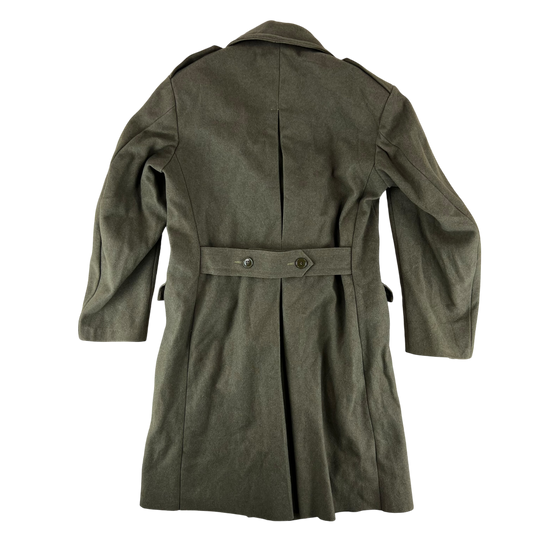 Italian Army 60s Khaki Greatcoat - Large