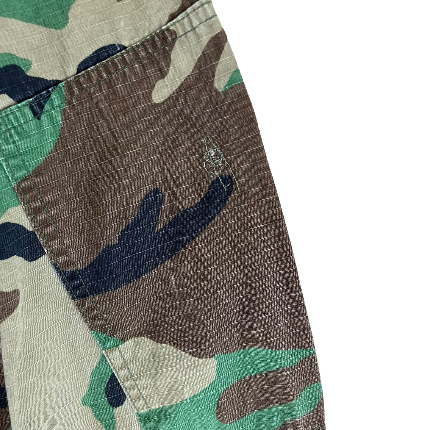 US Army M81 Woodland Camouflage BDU Combat Jacket - Small