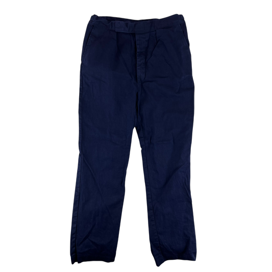 British Royal Navy Cotton Working Dress Trousers - W36 L32