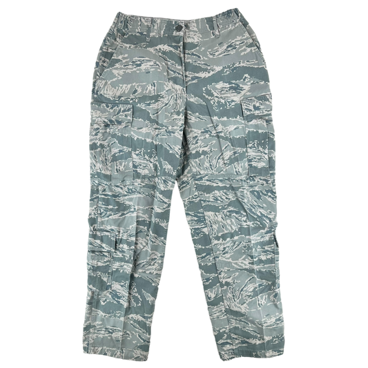 US Air Force Digital Tiger Stripe DTS Pixel Camouflage BDU Combat Trousers - Women's 14S