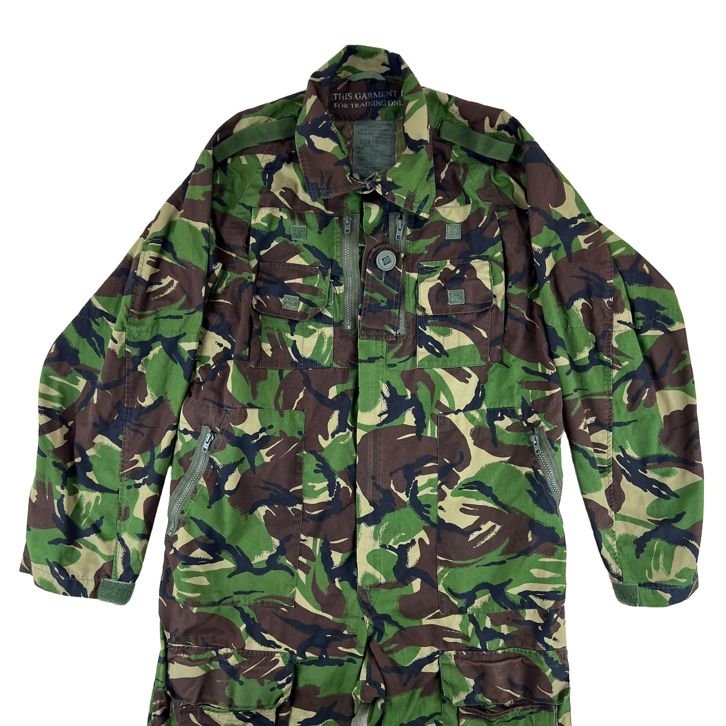 British Army S95 DPM Camo AFV Crewman Exercise Coveralls - Medium 180/96