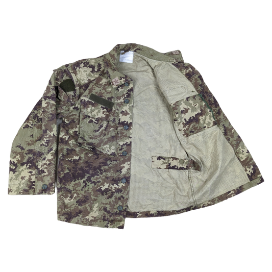 Italian Army M13 Mimetico Vegetato Camouflage Combat Jacket - X Large