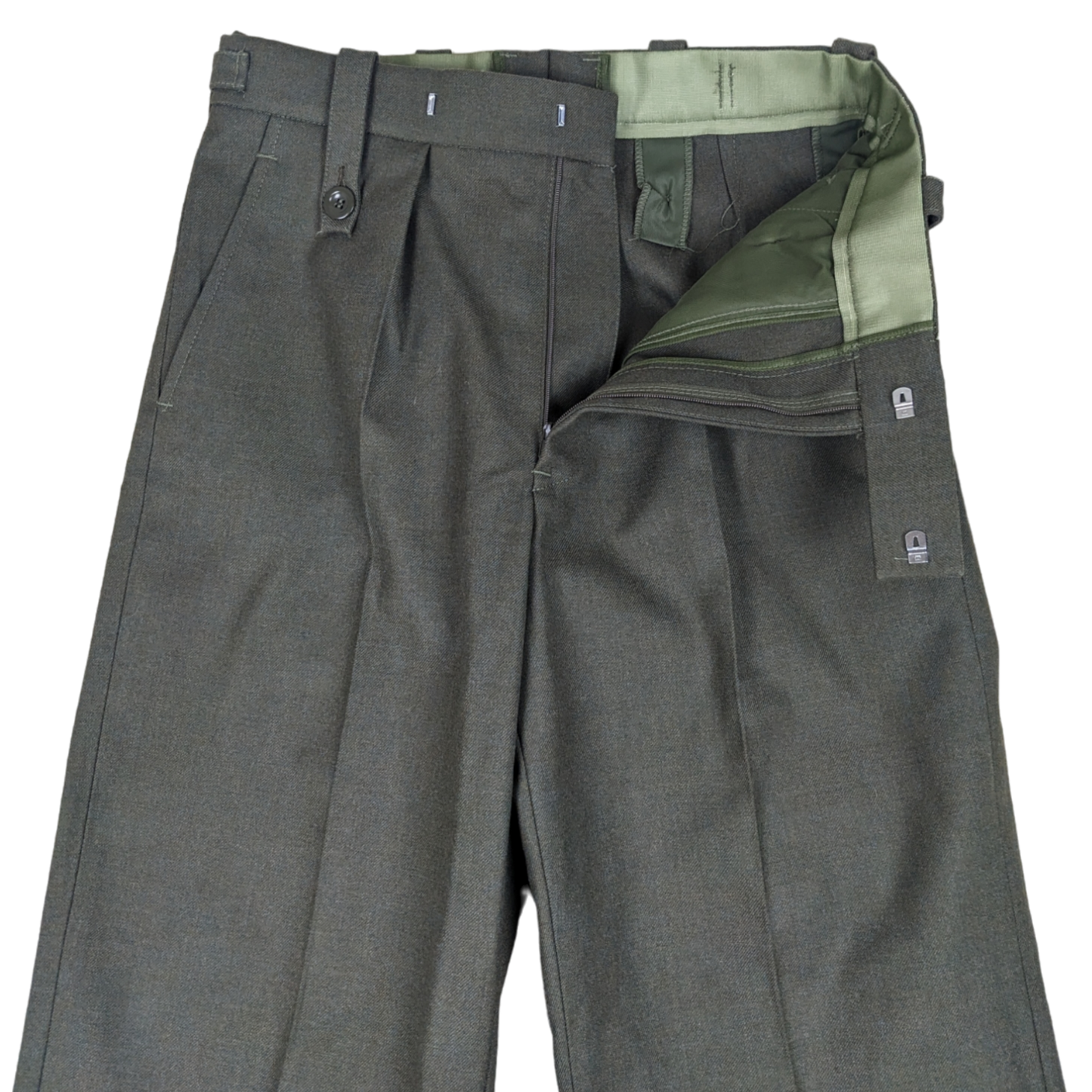 British Royal Navy Royal Marines Lovat Dress Trousers - Small - X Long