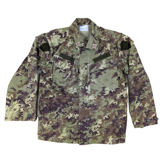 Italian Army M13 Mimetico Vegetato Camouflage Combat Jacket - X Large