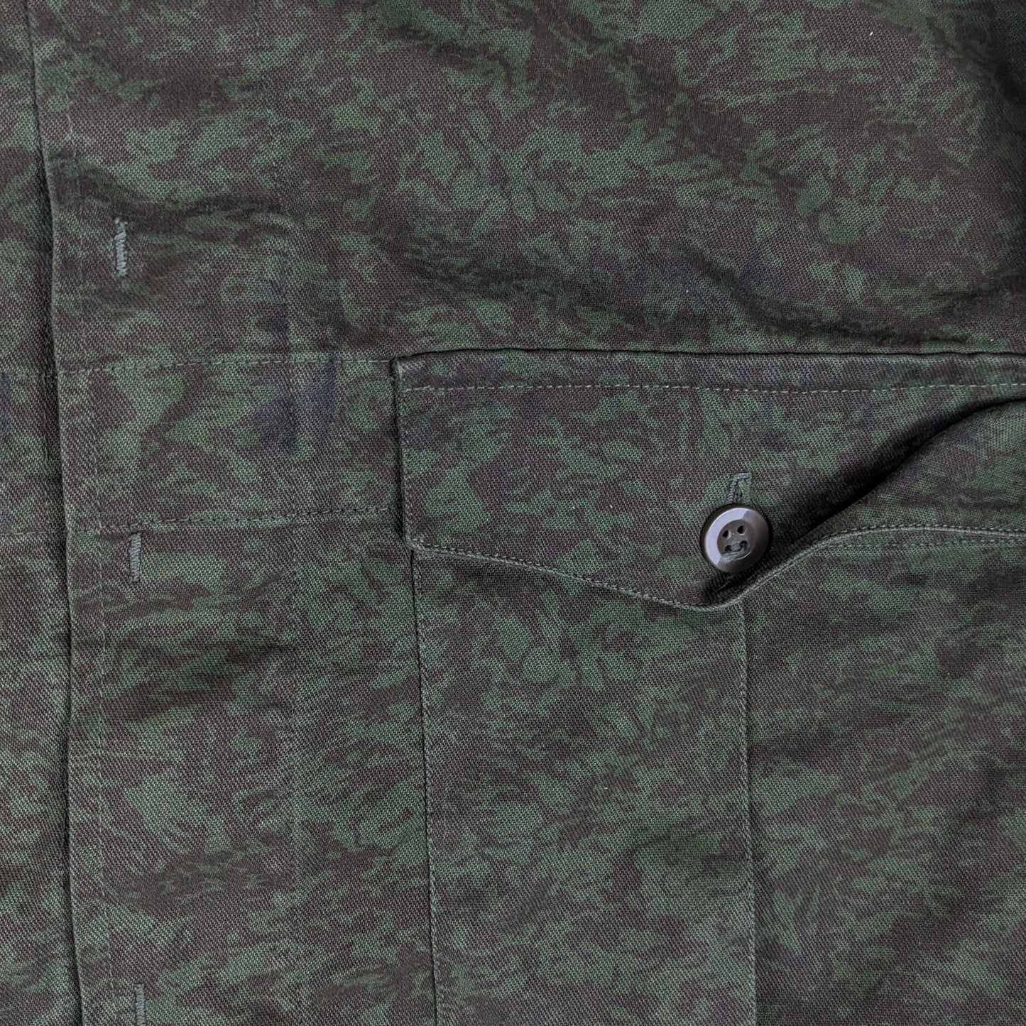 Czech Army Vz.92 Camouflage Work Uniform Jacket - Large