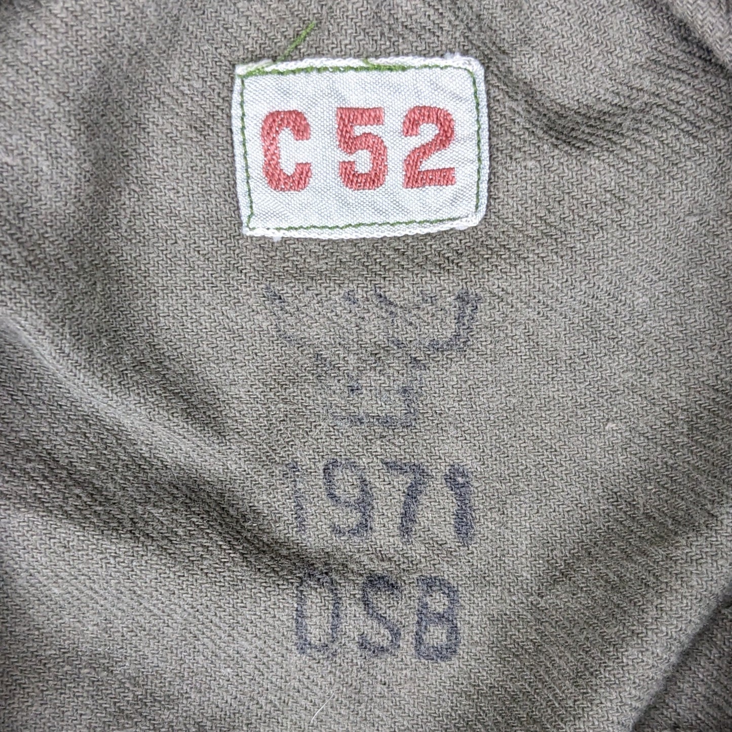 Swedish Army M59 Forest Green Field Jacket - Home Guard - Large