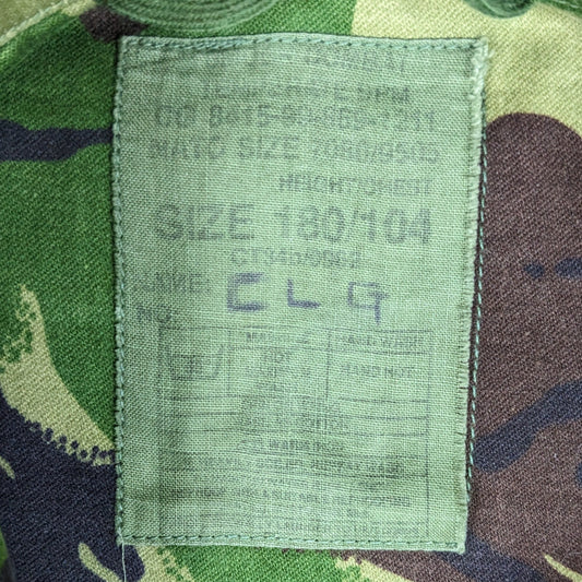 British Army 94 Pattern Woodland DPM Camo Combat Smock - Large