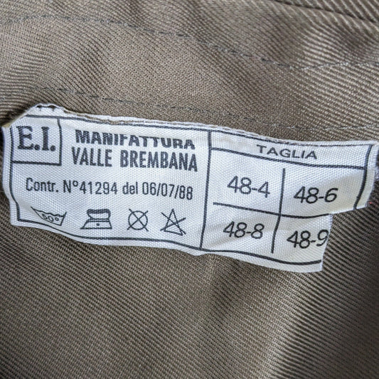 Italian Army Roma 75 Short Sleeve Safari Shirt - Medium