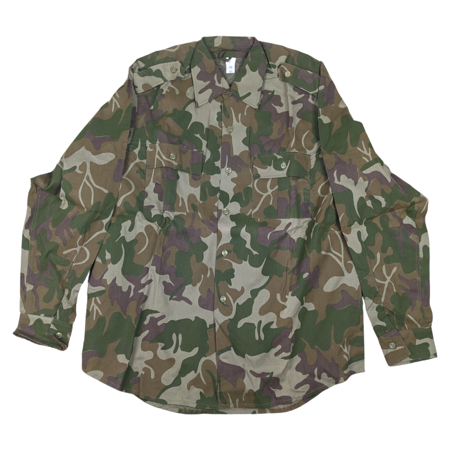 Romanian Army M1990 "Leaf" Camouflage Long Sleeve Shirt