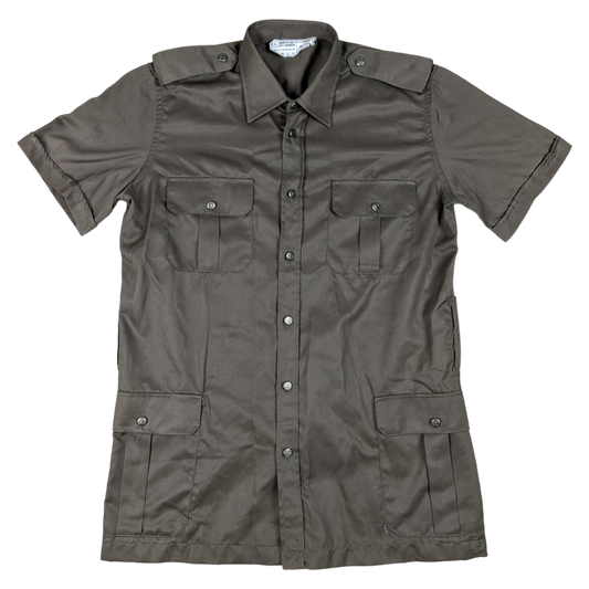 Italian Army Roma 75 Short Sleeve Safari Shirt - Medium